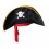 Шляпа Пирата с красной повязкой купить в интернет магазине подарков ПраздникШоп