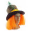 Шляпа "Безумный Шляпник" с париком купить в интернет магазине подарков ПраздникШоп