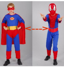 Карнавальный костюм 2 в 1 "Спайдермен/Супермен"  купить в интернет магазине подарков ПраздникШоп