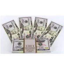 Деньги сувенирные 50 долларов купить в интернет магазине подарков ПраздникШоп