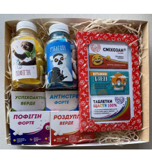 Подарунковий набір «Весела аптечка» купить в интернет магазине подарков ПраздникШоп