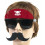 Окуляри з вусами "Пірат в бандані" купить в интернет магазине подарков ПраздникШоп