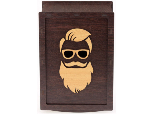 Barber box, коричневый купить в интернет магазине подарков ПраздникШоп