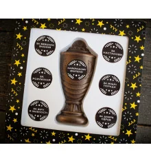 Шоколадный набор "Кубок з номінаціями найкращому вчителю" купить в интернет магазине подарков ПраздникШоп
