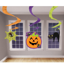 Набор спиралей "Веселый Хеллоуин" купить в интернет магазине подарков ПраздникШоп