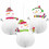 Декор подвесной "Снеговики" купить в интернет магазине подарков ПраздникШоп