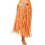 Гавайська спідниця, помаранчева (75 см) купить в интернет магазине подарков ПраздникШоп