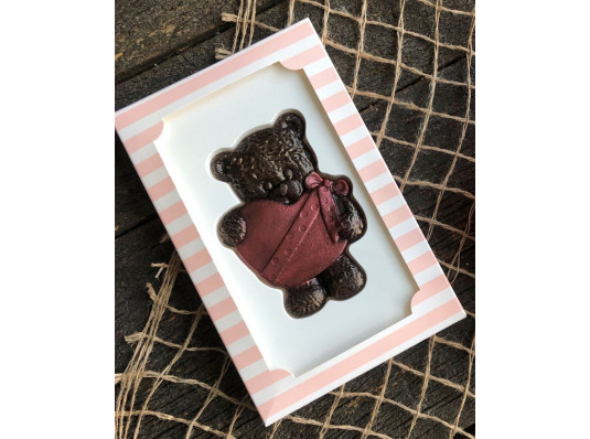 Шоколадный набор "Мишка с подарком" купить в интернет магазине подарков ПраздникШоп