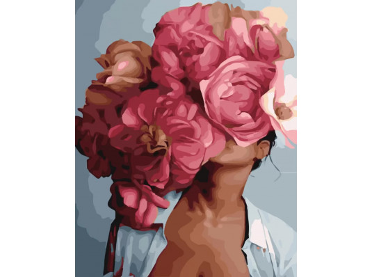 Картина за номерами "Симфонія квітів" купить в интернет магазине подарков ПраздникШоп