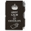 Карманный блокнот с ручкой "Keep calm chocolate" купить в интернет магазине подарков ПраздникШоп