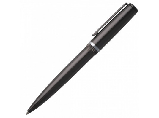Шариковая ручка Hugo Boss Gear Metal Dark Chrome купить в интернет магазине подарков ПраздникШоп