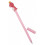 Ручка кулькова Динозаврик (рожевий) купить в интернет магазине подарков ПраздникШоп