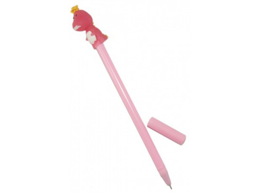 Ручка шариковая Динозаврик (розовый) купить в интернет магазине подарков ПраздникШоп
