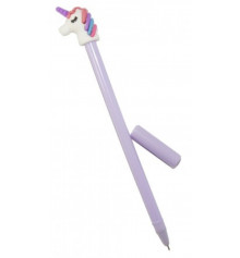 Ручка кулькова Єдиноріг (фіолетовий) купить в интернет магазине подарков ПраздникШоп
