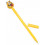 Ручка шариковая Монстрик (желтый) купить в интернет магазине подарков ПраздникШоп