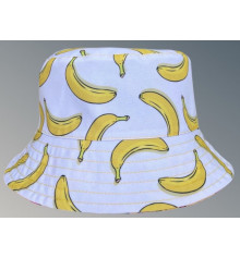 Панама бавовняна двостороння "Bananas" купить в интернет магазине подарков ПраздникШоп