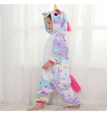 Детская пижама-кигуруми "Единорог и звезды", 100 см купить в интернет магазине подарков ПраздникШоп