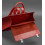 Кожаній женский рюкзак BLACKWOOD красный купить в интернет магазине подарков ПраздникШоп
