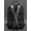 Шкіряний чоловічий рюкзак FOSTER чорний купить в интернет магазине подарков ПраздникШоп