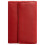 Кожаный женский блокнот (софт-бук) 5.1 красный купить в интернет магазине подарков ПраздникШоп
