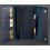 Кожаный блокнот (софт-бук) 5.1 темно-синий купить в интернет магазине подарков ПраздникШоп