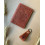 Подарочный набор кожаных аксессуаров Коньяк купить в интернет магазине подарков ПраздникШоп