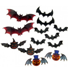 Декор Летучие мыши Хэллоуин купить в интернет магазине подарков ПраздникШоп