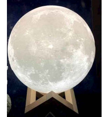 3D Світильник "Місяць" 8 см купить в интернет магазине подарков ПраздникШоп