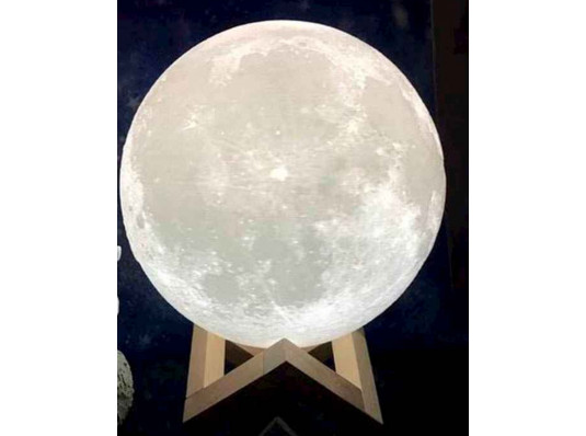 3D Світильник "Місяць" 8 см купить в интернет магазине подарков ПраздникШоп