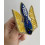 Дизайнерська брошка ручної роботи «Тризуб» купить в интернет магазине подарков ПраздникШоп