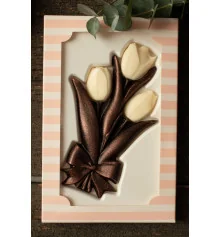 Шоколадный набор "Букет тюльпанов" купить в интернет магазине подарков ПраздникШоп