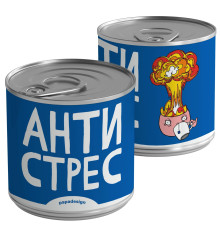 Консервированный чай "Антистрес" купить в интернет магазине подарков ПраздникШоп