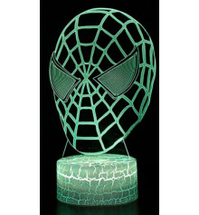 3D Светильник Спайдермен купить в интернет магазине подарков ПраздникШоп