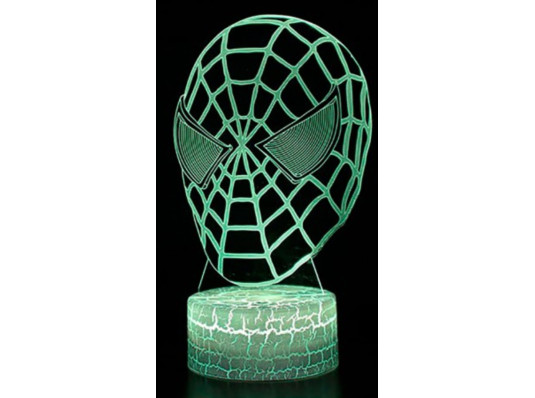 3D Светильник Спайдермен купить в интернет магазине подарков ПраздникШоп