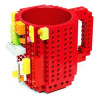 Кружка Лего конструктор (красная)