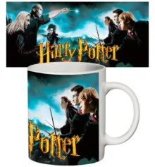 Чашка з принтом Гаррі Поттер Битва за Гоґвортс купить в интернет магазине подарков ПраздникШоп