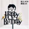 Топпер для торта Happy Birthday (Гарри Поттер)