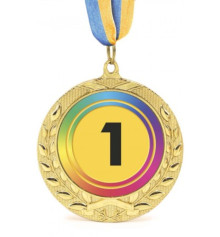 Медаль 1 место купить в интернет магазине подарков ПраздникШоп