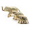 Фігури слонів з алюмінія №1 (н-р 3 шт) купить в интернет магазине подарков ПраздникШоп