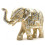 Статуетка слон різьблений з алюмінію купить в интернет магазине подарков ПраздникШоп