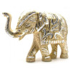 Статуетка слон різьблений з алюмінію