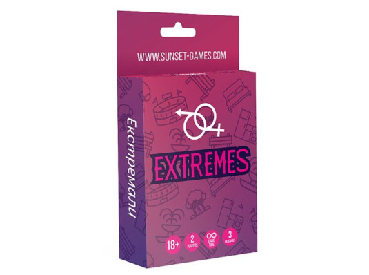 Эротическая игра для пар «Extremes» купить в интернет магазине подарков ПраздникШоп