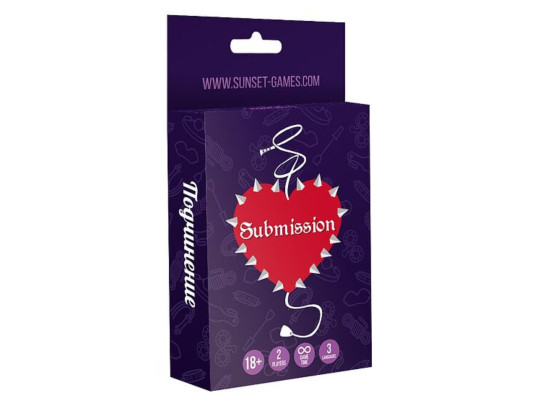 Эротическая игра для пар «Submission» купить в интернет магазине подарков ПраздникШоп