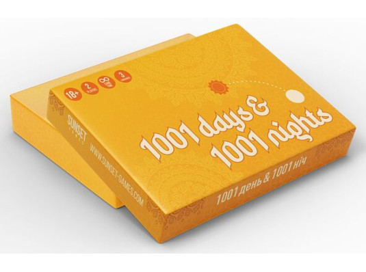 Эротическая игра «1001 Days & 1001 Nights» купить в интернет магазине подарков ПраздникШоп