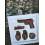 Шоколадний набір "Пістолет і гранати" купить в интернет магазине подарков ПраздникШоп