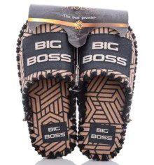 Мужские фетровые тапочки "Big boss" купить в интернет магазине подарков ПраздникШоп