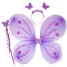 Набор Бабочки Карнавальный 50х40см (фиолетовый)