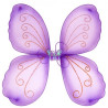 Крылья Бабочка 45х45см (фиолетовые)