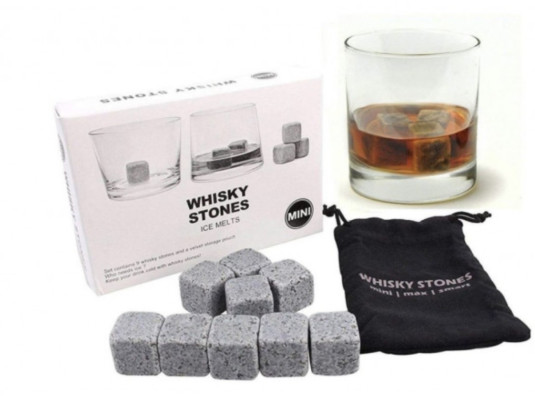 Камені для віскі Whiskey Stones купить в интернет магазине подарков ПраздникШоп