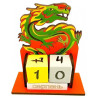 Вічний календар "Китайський зелений дракон"